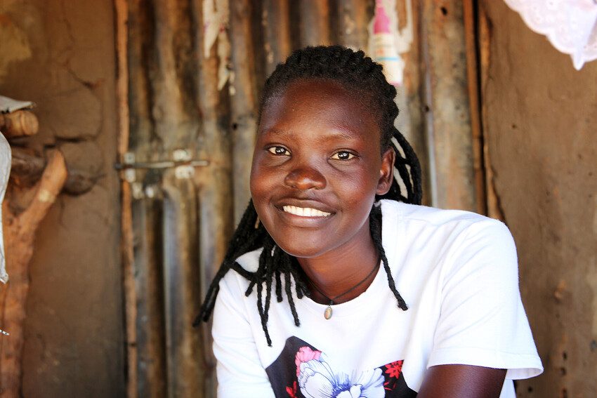 Ruth, 20, is the proud owner of a successful small business